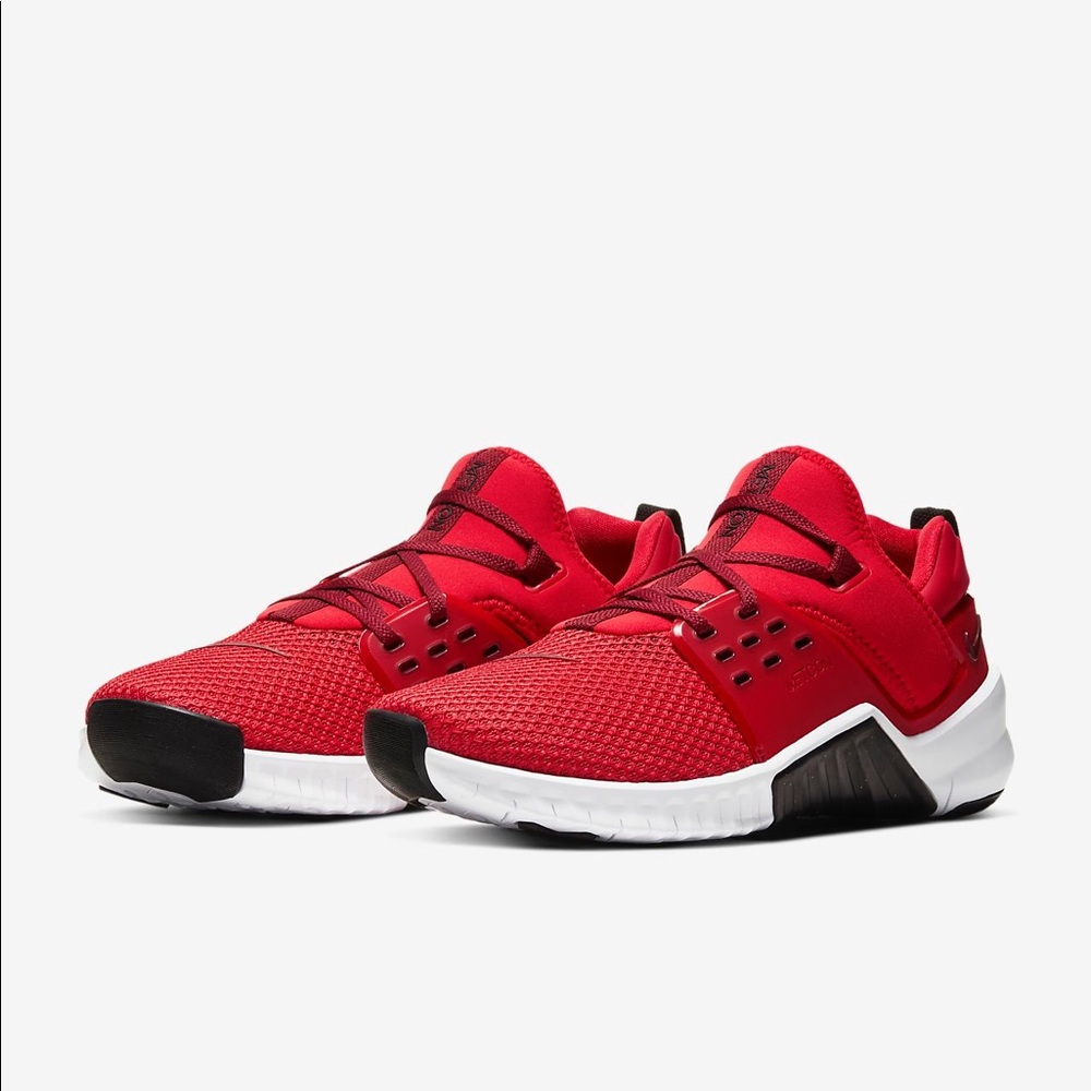 NWT Nike Metcon Free X red black men’s size 10.5